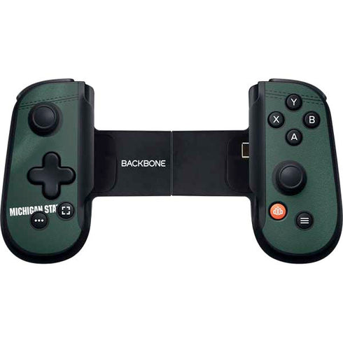 Michigan State University Green Jersey Backbone One for iPhone Game Controller Skin